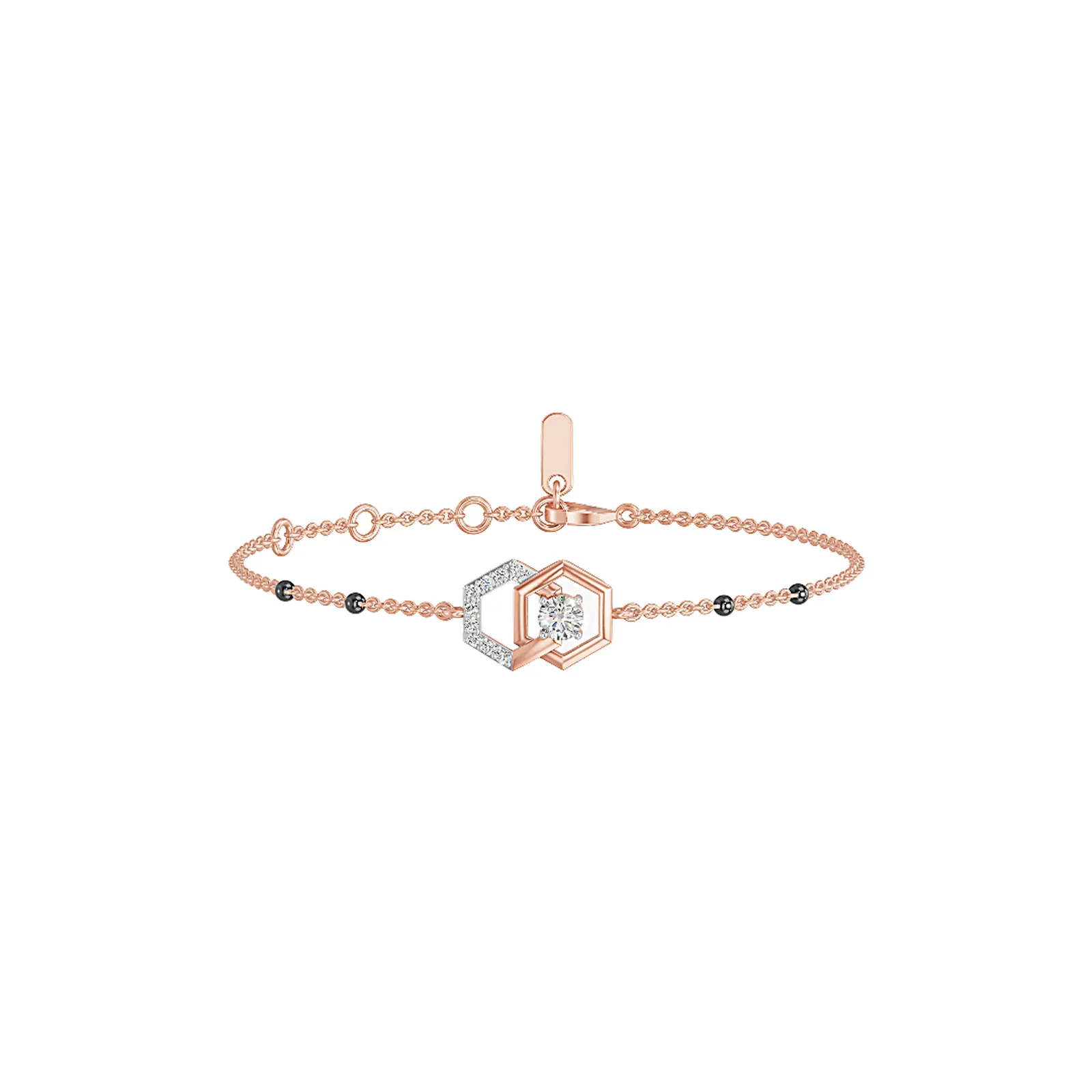 Nyx Hex Bracelet — front view